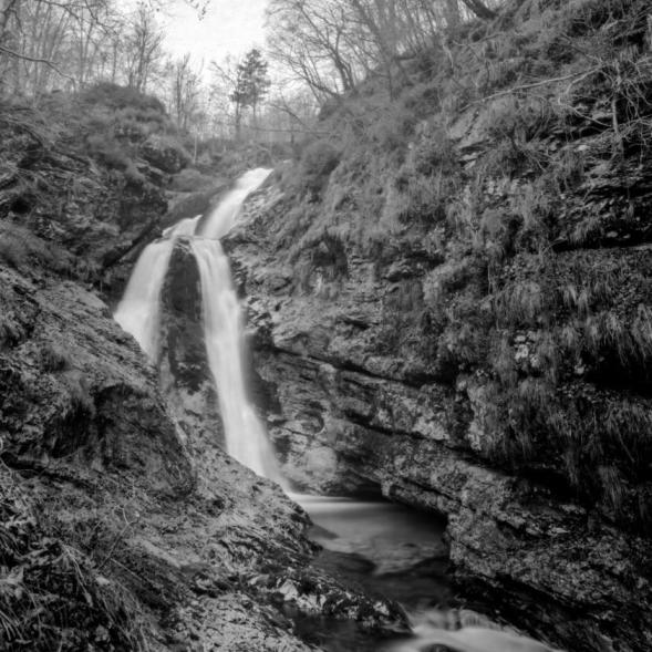 Cascata sul torrente Arzino